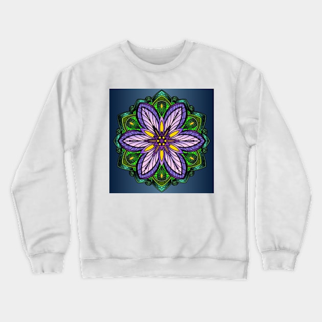 Star Mandalas 151 (Style:8) Crewneck Sweatshirt by luminousstore